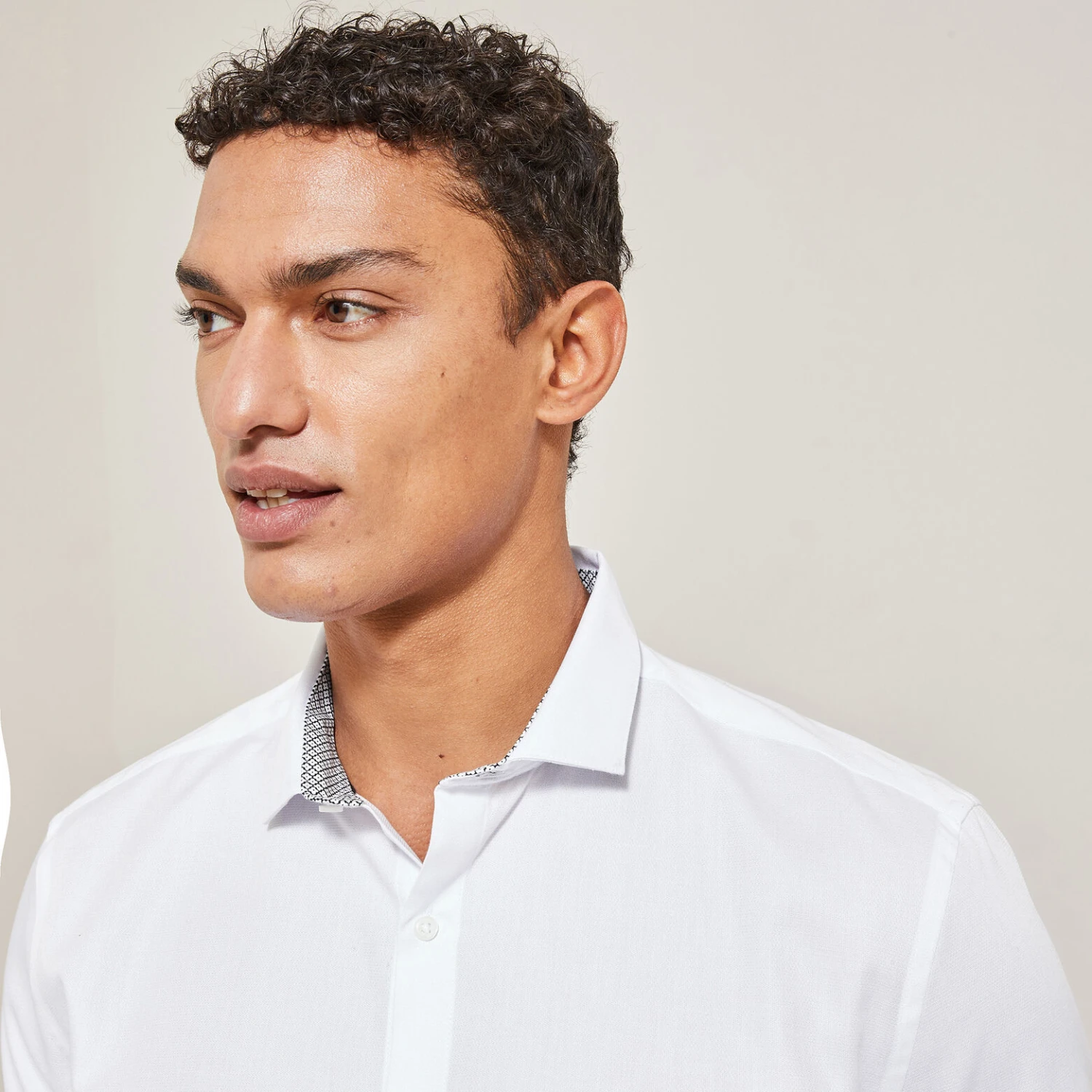 Chemise Regular Unie Coton Biologique 3 Chemise Regular Unie Coton Biologique – Image 3