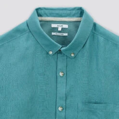 Chemise Regular Unie Lin -Men's Clothing Soldes Boutique 1003074 16069 V8