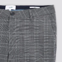 Pantalon Chino Slim à Carreaux -Men's Clothing Soldes Boutique 1003080 19900 V8