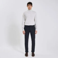 Pantalon Chino Taille élastiquée Chevron 14 Pantalon Chino Taille élastiquée Chevron -Men's Clothing Soldes Boutique 1003082 11247 V2