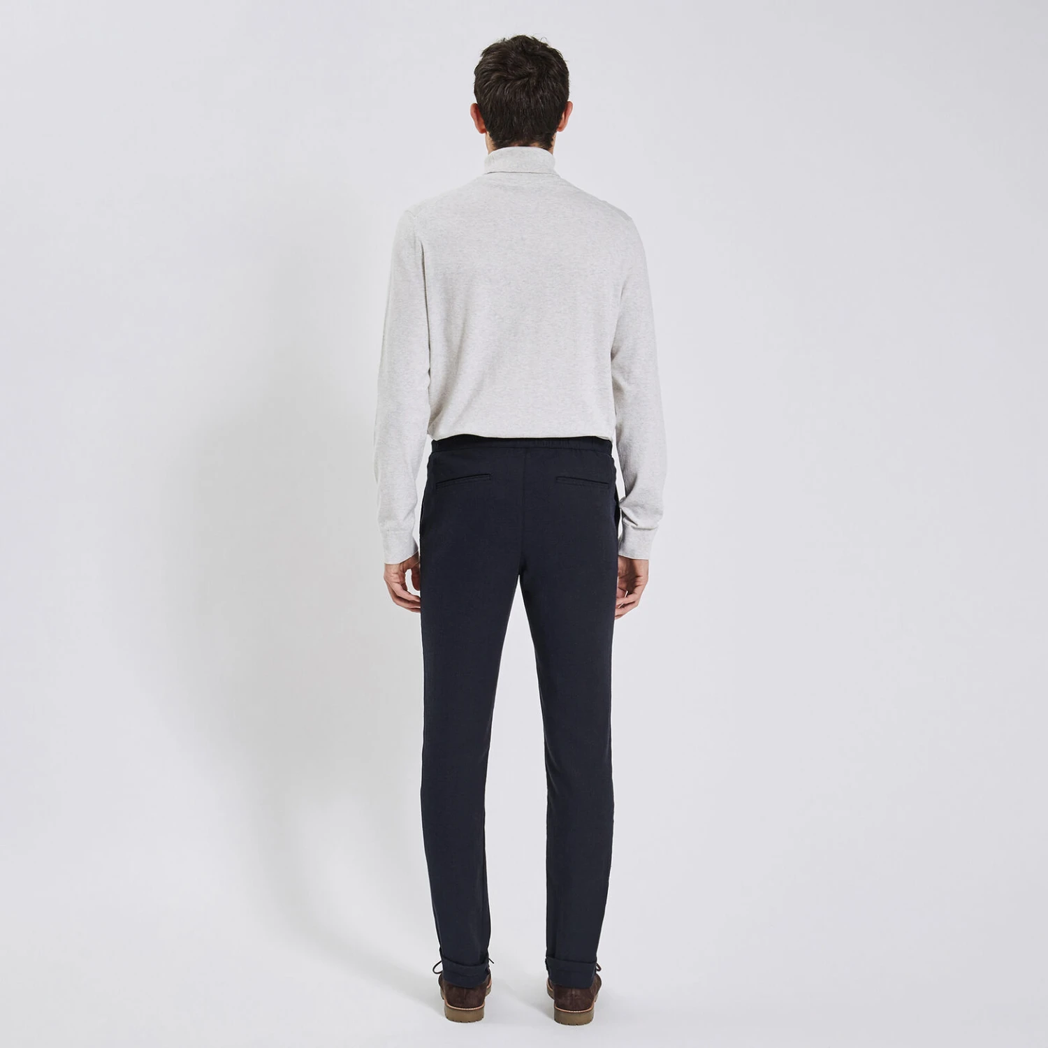 Pantalon Chino Taille élastiquée Chevron 6 Pantalon Chino Taille élastiquée Chevron – Image 6