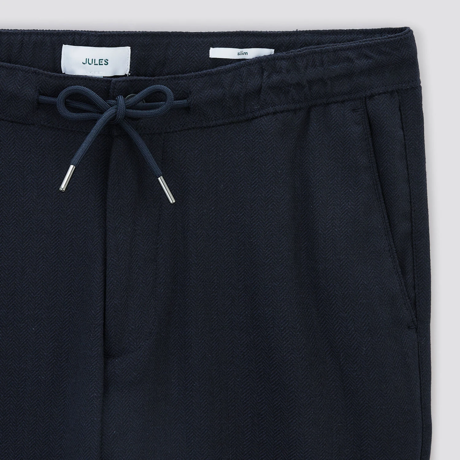 Pantalon Chino Taille élastiquée Chevron 9 Pantalon Chino Taille élastiquée Chevron – Image 9