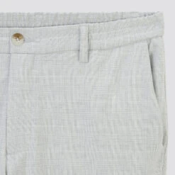 Pantalon Chino Slim à Carreaux Bi-stretch -Men's Clothing Soldes Boutique 1003091 18118 V8