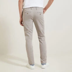 Pantalon Chino Reliéfé -Men's Clothing Soldes Boutique 1003092 18118 V3
