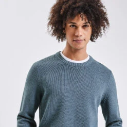 Pull à Col Rond Fantaisie 11 Pull à Col Rond Fantaisie -Men's Clothing Soldes Boutique 1003098 11304 V4