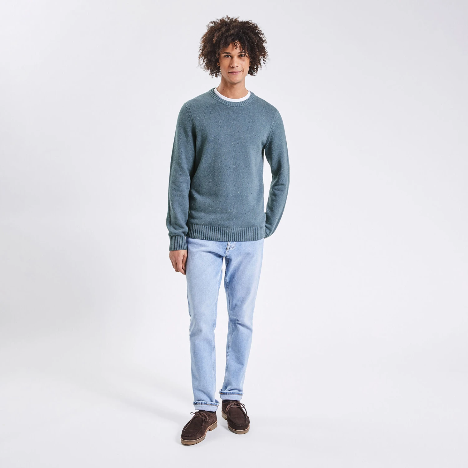 Pull à Col Rond Fantaisie 2 Pull à Col Rond Fantaisie – Image 2