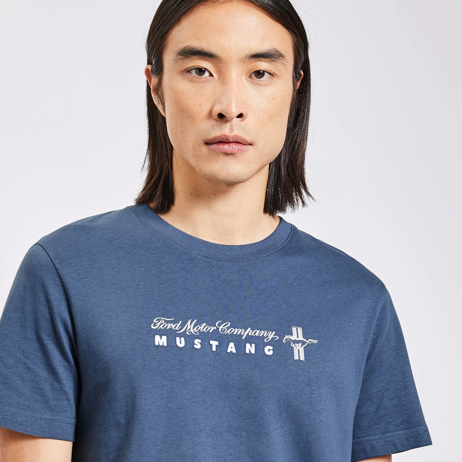 Tee-shirt Manches Courtes Imprimé Mustang 3 Tee-shirt Manches Courtes Imprimé Mustang – Image 3