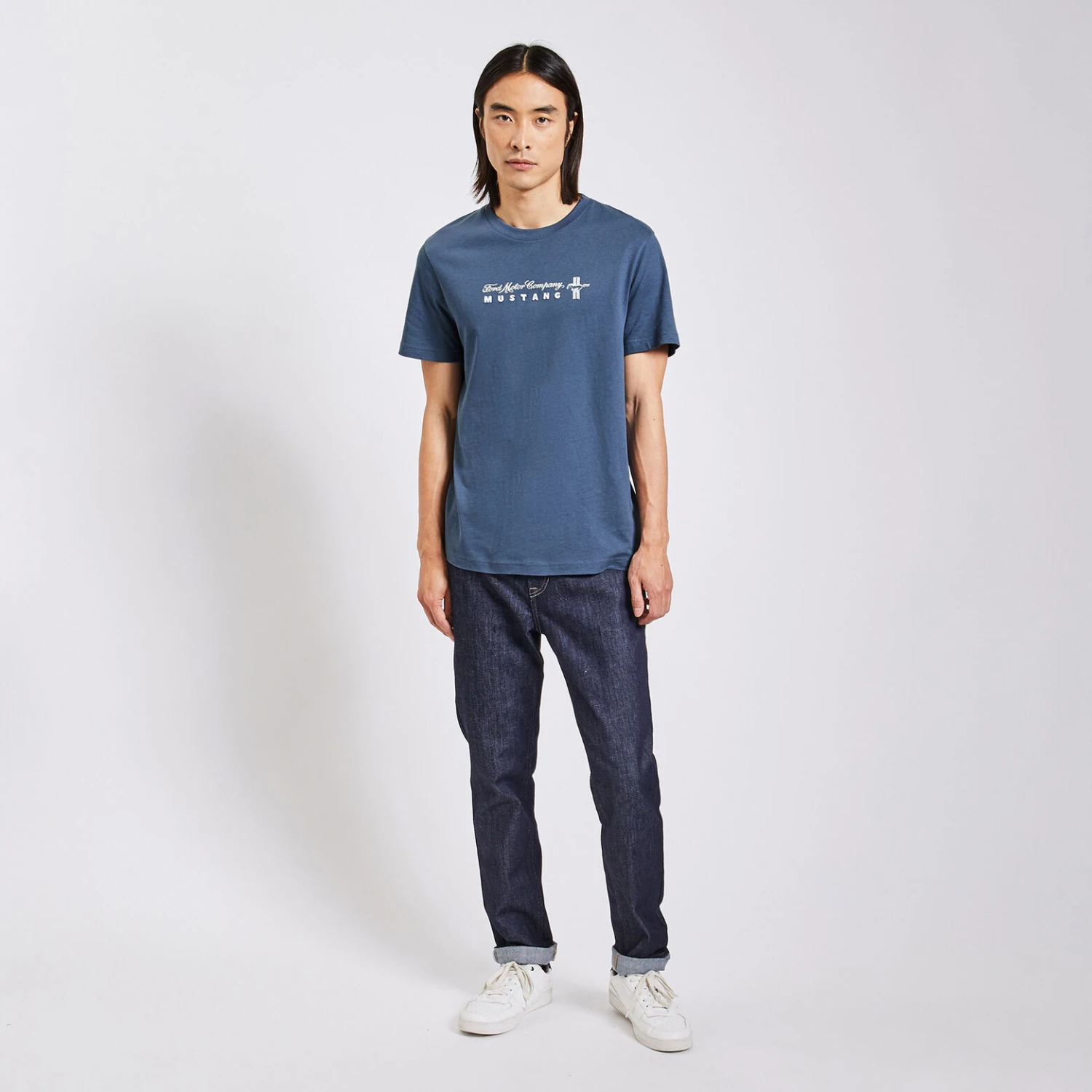 Tee-shirt Manches Courtes Imprimé Mustang 2 Tee-shirt Manches Courtes Imprimé Mustang – Image 2