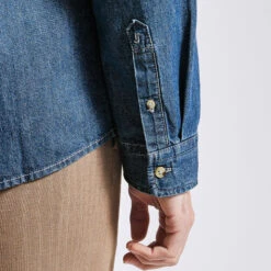 Chemise Regular Uni En Jean 12 Chemise Regular Uni En Jean -Men's Clothing Soldes Boutique 1003123 11214 V4