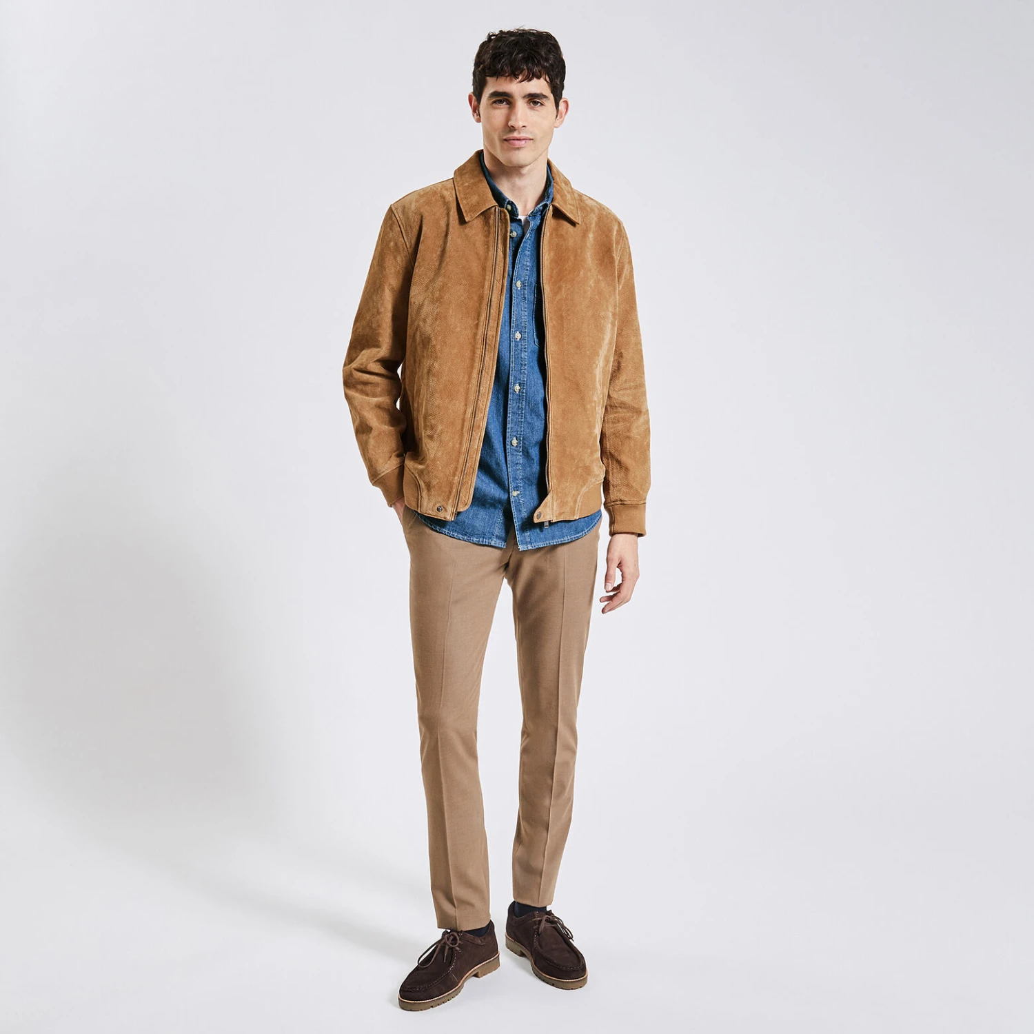 Chemise Regular Uni En Jean 4 Chemise Regular Uni En Jean – Image 4