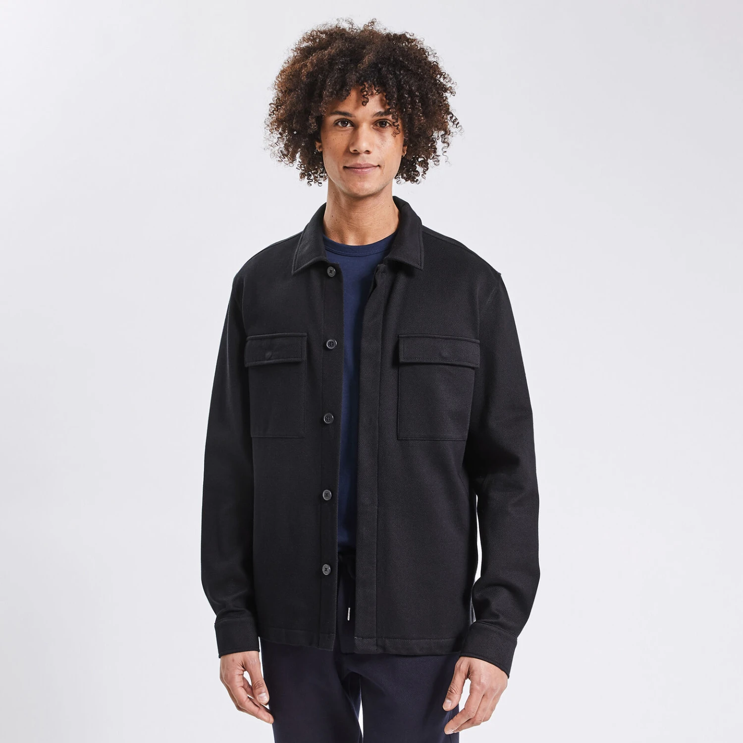 Surchemise Unie Coton Maille 1 Surchemise Unie Coton Maille