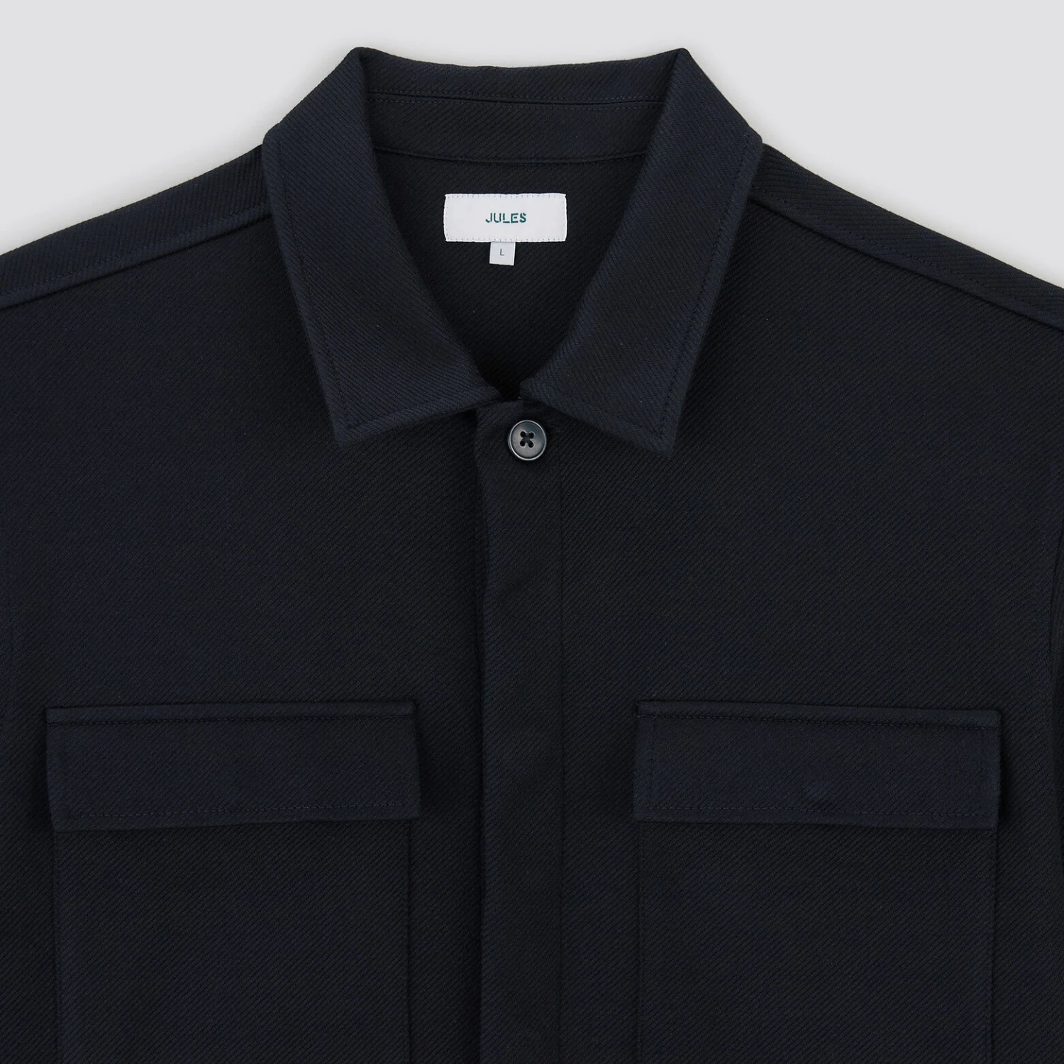 Surchemise Unie Coton Maille 7 Surchemise Unie Coton Maille – Image 7