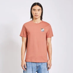 Tee Shirt Imprimé Poitrine -Men's Clothing Soldes Boutique 1003151 13702 V2