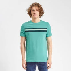 Tee Shirt Bandes Placées Printées 11 Tee Shirt Bandes Placées Printées -Men's Clothing Soldes Boutique 1003163 16084 V2