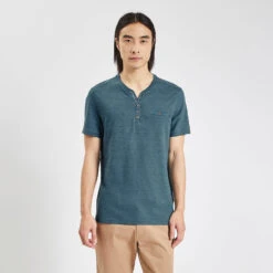 Tee Shirt Col Tunisien 13 Tee Shirt Col Tunisien -Men's Clothing Soldes Boutique 1003165 11572 V2