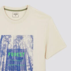 Tee Shirt Imprimé Placé -Men's Clothing Soldes Boutique 1003179 10516 V8