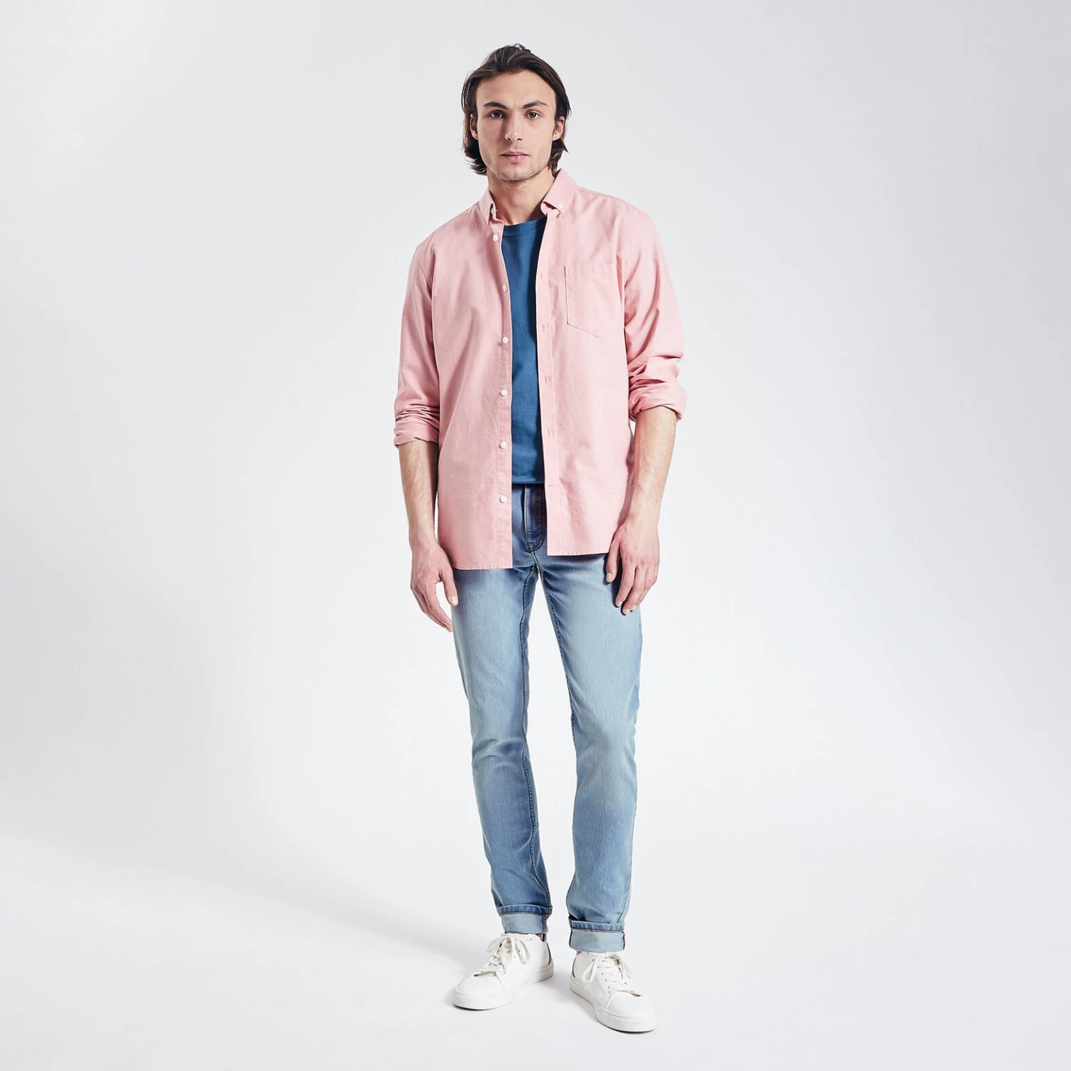 Jean Slim En Coton Et Polyester Recyclés Waterless 2 Jean Slim En Coton Et Polyester Recyclés Waterless – Image 2