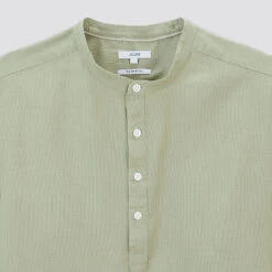 Chemise Regular Unie Coton Recyclé Nid D'abeille -Men's Clothing Soldes Boutique 1003265 16042 V8