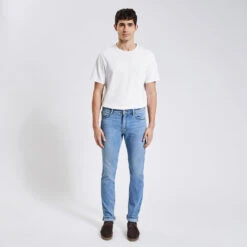 Jean Slim 3 Longueurs -Men's Clothing Soldes Boutique 1003297 9980 V2