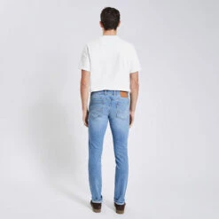 Jean Slim 3 Longueurs -Men's Clothing Soldes Boutique 1003297 9980 V3