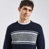 Pull Col Rond Colorblock -Men's Clothing Soldes Boutique 1003354 11873 V1