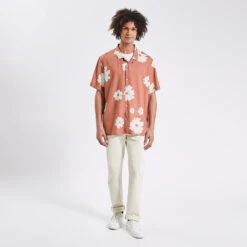 Pantalon Chino Straight En Twill -Men's Clothing Soldes Boutique 1003422 10118 V6