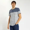 Tee Shirt Colorblock Marinière -Men's Clothing Soldes Boutique 1003511 11845 V1