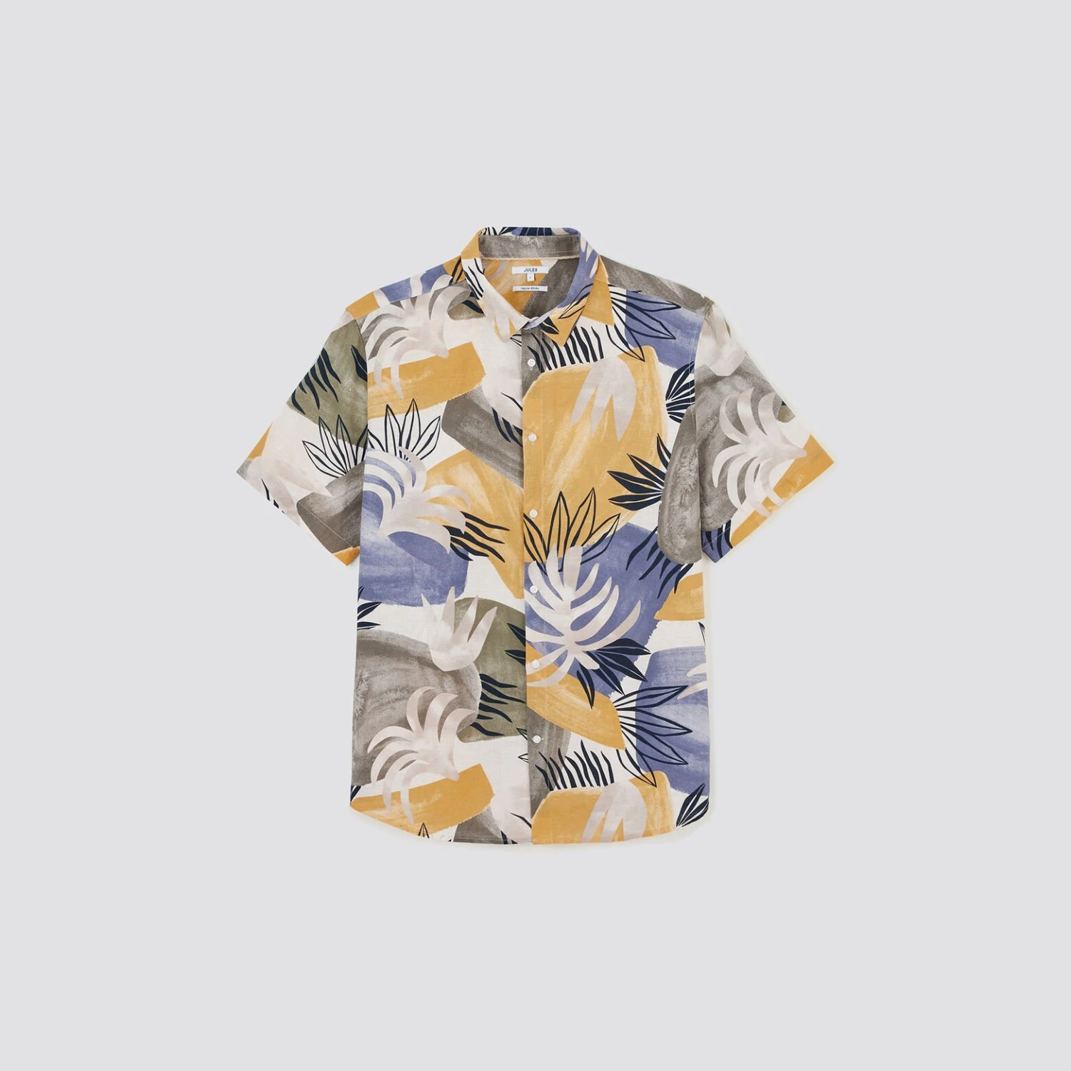 Chemisette Regular Imprimée Lin Coton 7 Chemisette Regular Imprimée Lin Coton – Image 7