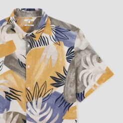 Chemisette Regular Imprimée Lin Coton 16 Chemisette Regular Imprimée Lin Coton -Men's Clothing Soldes Boutique 1003536 19100 V8