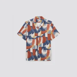 Chemise Hawaienne Imprimée Viscose Lin 13 Chemise Hawaienne Imprimée Viscose Lin -Men's Clothing Soldes Boutique 1003537 19100 V11