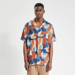 Chemise Hawaienne Imprimée Viscose Lin 11 Chemise Hawaienne Imprimée Viscose Lin -Men's Clothing Soldes Boutique 1003537 19100 V2