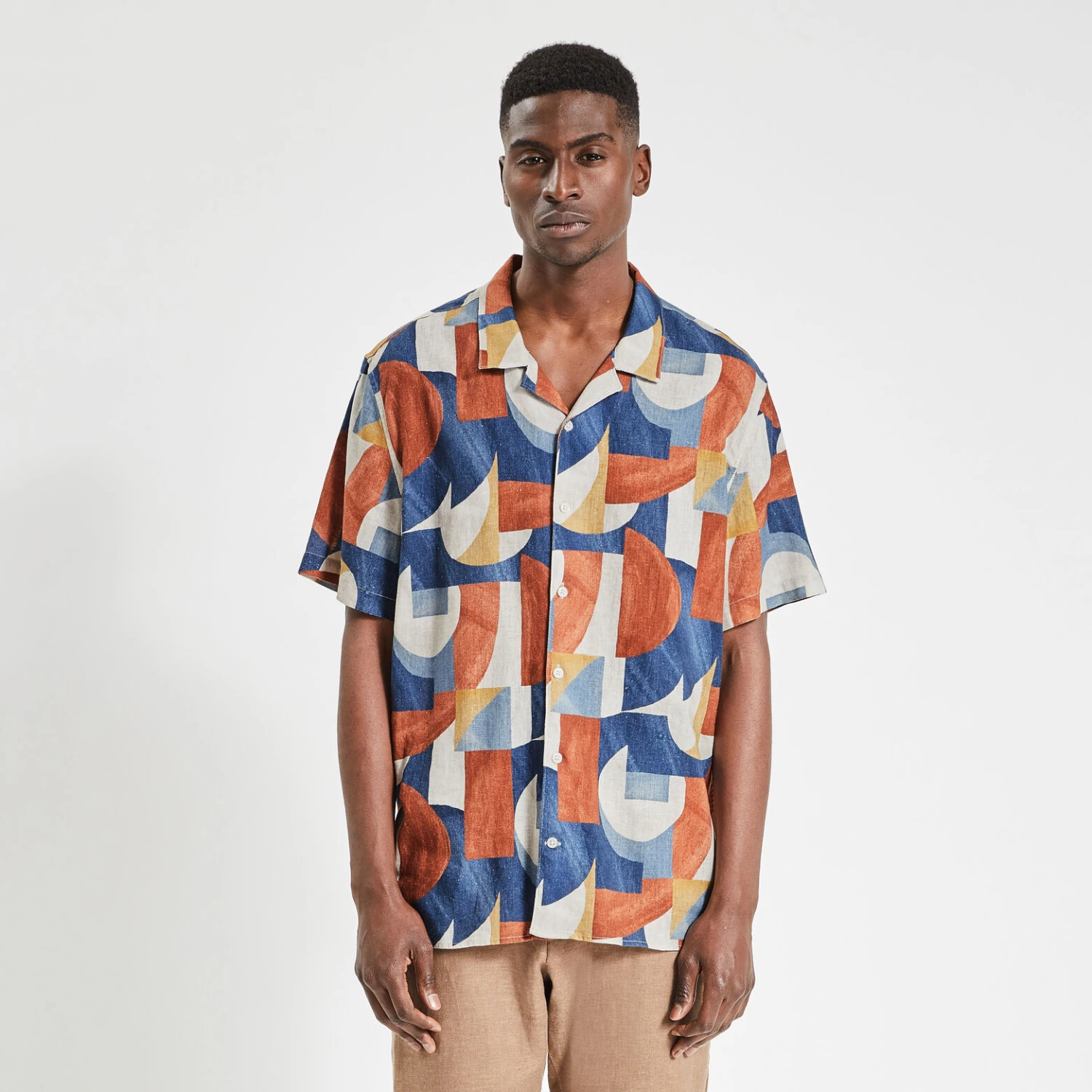 Chemise Hawaienne Imprimée Viscose Lin 4 Chemise Hawaienne Imprimée Viscose Lin – Image 4