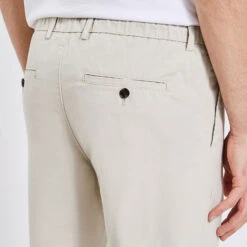 Pantalon Chino Bas Et Taille élastiqués -Men's Clothing Soldes Boutique 1003571 10118 V4