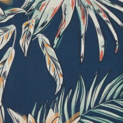 Chemisette Hawaïenne Regular à Fleurs Coton Biolog -Men's Clothing Soldes Boutique 1003578 11049 V7