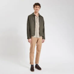 Chemise Regular Micro Geo Coton -Men's Clothing Soldes Boutique 1003587 10400 V6