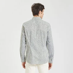 Chemise Regular Imprimé Coton -Men's Clothing Soldes Boutique 1003596 10027 V3