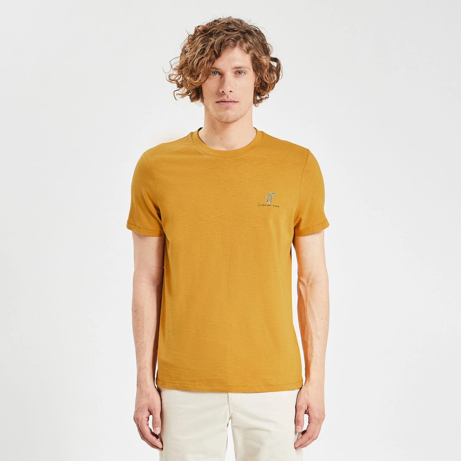 Tee Shirt Matière Flammée Brodé 4 Tee Shirt Matière Flammée Brodé – Image 4