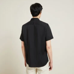 Chemisette Slim Unie Coton Biologique 14 Chemisette Slim Unie Coton Biologique -Men's Clothing Soldes Boutique 1003606 18000 V3