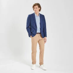 Chemisette Regular Sans Repassage Unie Coton -Men's Clothing Soldes Boutique 1003609 11000 V6