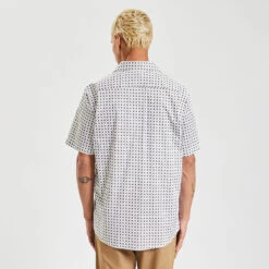 Chemisette Slim Imprimé Géométrique Coton Biologiq 12 Chemisette Slim Imprimé Géométrique Coton Biologiq -Men's Clothing Soldes Boutique 1003610 10000 V3