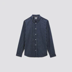 Chemise Slim Imprimé Géométrique Coton 16 Chemise Slim Imprimé Géométrique Coton -Men's Clothing Soldes Boutique 1003619 11214 V11