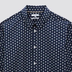 Chemise Slim Imprimé Géométrique Coton 17 Chemise Slim Imprimé Géométrique Coton -Men's Clothing Soldes Boutique 1003619 11214 V8