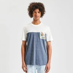 Tee Shirt Colorblock -Men's Clothing Soldes Boutique 1003656 11209 V2