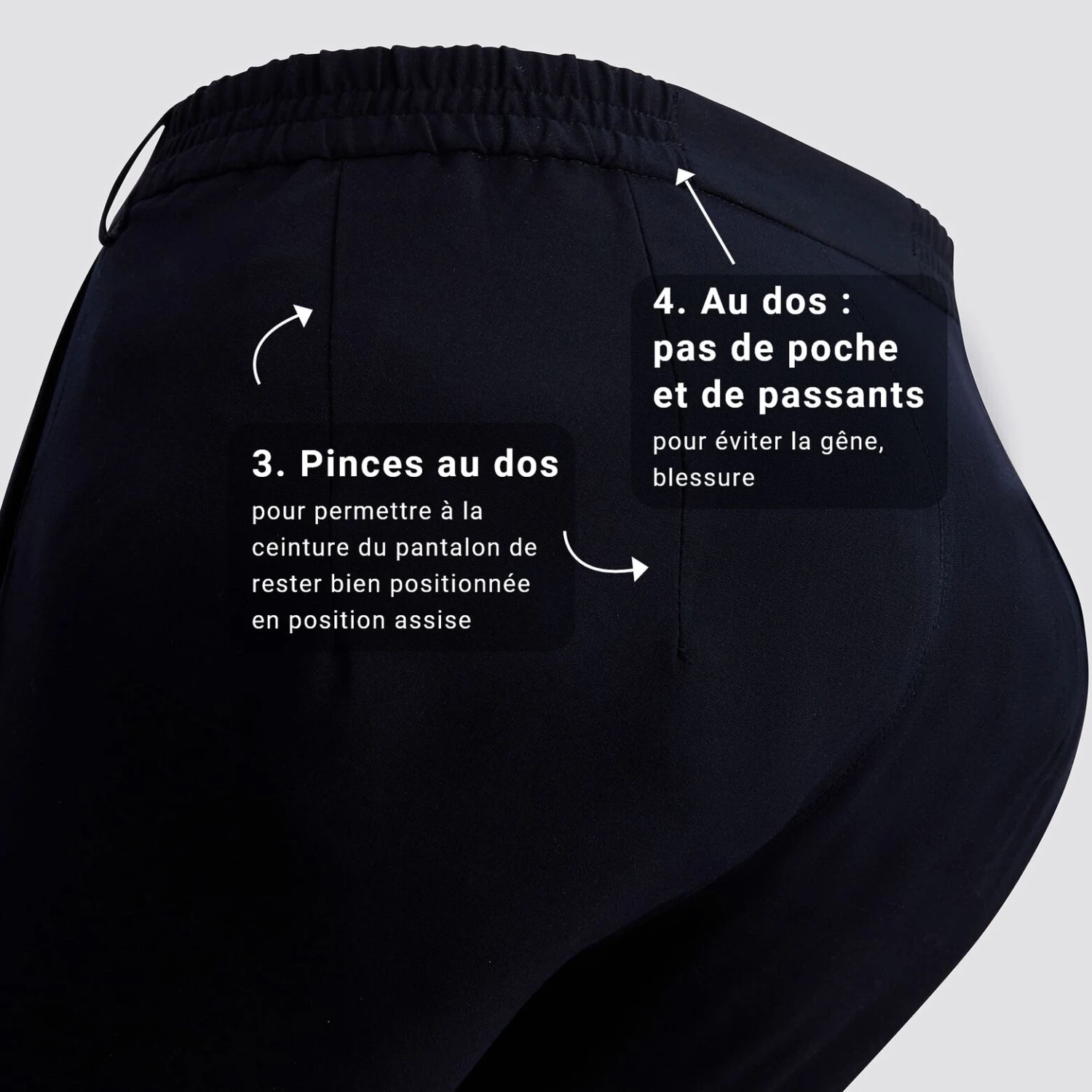 Pantalon Urbain Pour Personne à Mobilité Réduite 3 Pantalon Urbain Pour Personne à Mobilité Réduite – Image 3