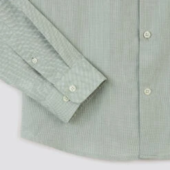 Chemise Slim Oxford Unie Coton -Men's Clothing Soldes Boutique 1003690 16013 V9