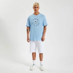 Tee Shirt Col Rond Imprimé Licence Tour De France -Men's Clothing Soldes Boutique 1003728 11287 V5