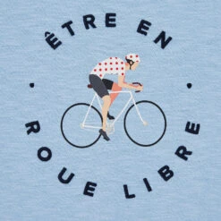 Tee Shirt Col Rond Imprimé Licence Tour De France -Men's Clothing Soldes Boutique 1003728 11287 V7