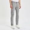 Pantalon Chino Slim Motif Pied De Puce -Men's Clothing Soldes Boutique 1003737 18118 V1