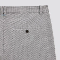 Pantalon Chino Slim Motif Pied De Puce -Men's Clothing Soldes Boutique 1003737 18118 V10