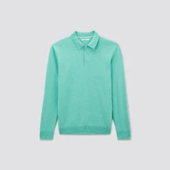Polo à Manches Longues En Maille 15 Polo à Manches Longues En Maille -Men's Clothing Soldes Boutique 1003748 16656 V11
